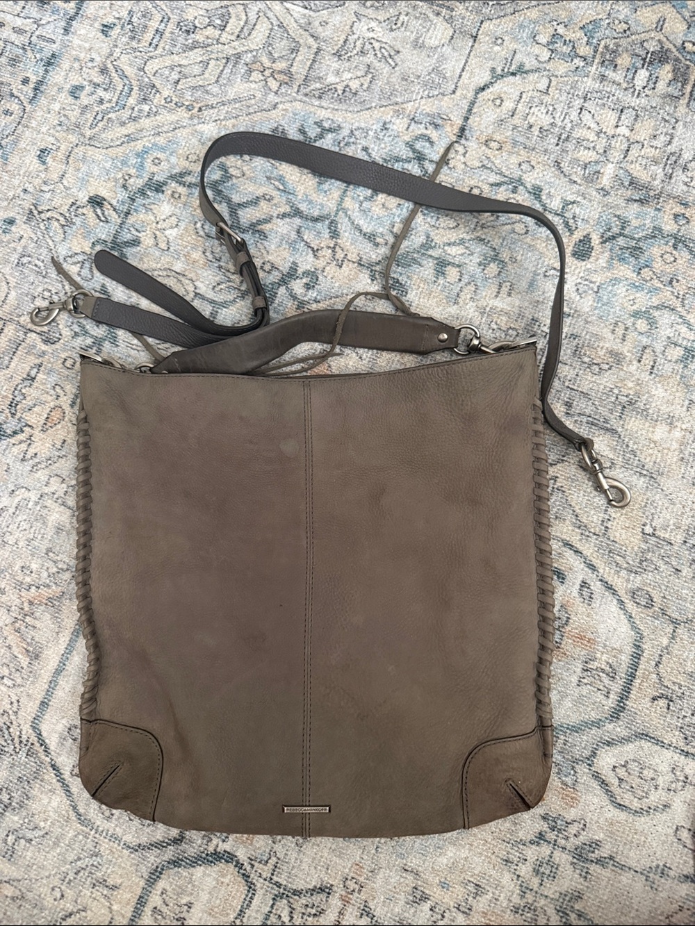 Rebecca Minkoff Taupe Leather Shoulder Bag